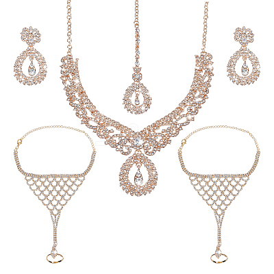 Jewelry Sets for Women SJEW-WR0001-02-1