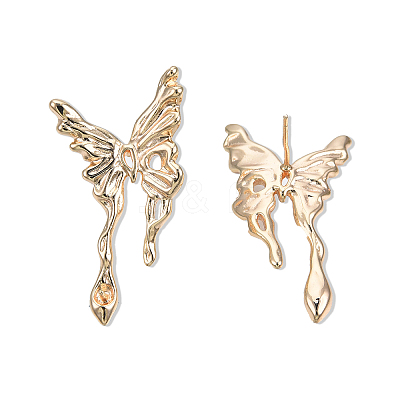 Brass Stud Earring Findings KK-N232-429LG-A-1