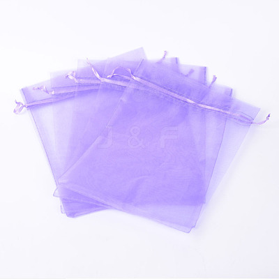 Organza Gift Bags with Drawstring OP-R016-17x23cm-06-1