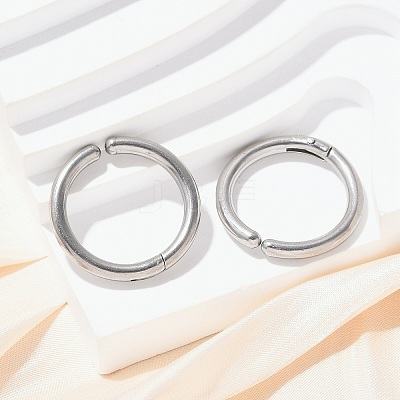 201 Stainless Steel Cuff Earring EJEW-C131-01E-P-1