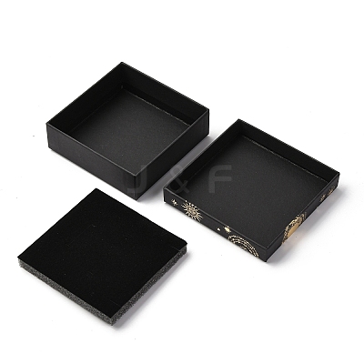 Sun Moon Star Printed Cardboard Gift Boxes X-CBOX-F006-01D-1
