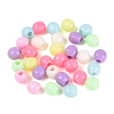 Opaque Plastic Beads KY-Q010-09-1