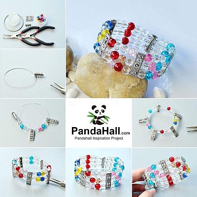 Spray Painted Crackle Glass Beads CCG-PH0002-14-1