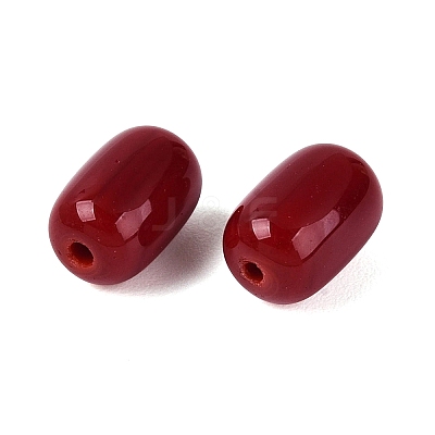 Opaque Glass Beads GLAA-Z012-01S-1