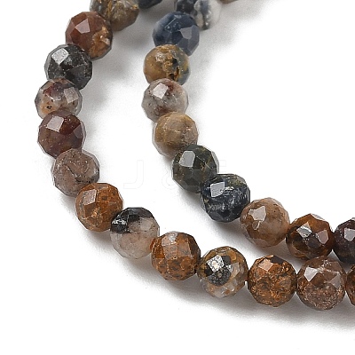 Natural Pietersute Beads Strands G-M449-A01-3mm-1