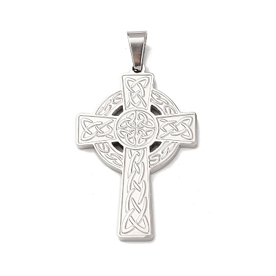 304 Stainless Steel Pendants STAS-P421-11P-1