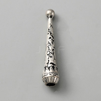 Alloy Cord Ends FIND-WH0111-224AS-1