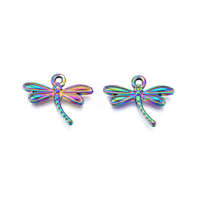 Rainbow Color Alloy Pendants PALLOY-N156-221-1