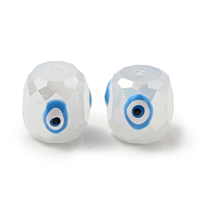Opaque Glass Beads GLAA-F121-02A-1