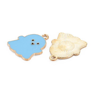 Alloy Enamel Pendants ENAM-S121-180A-1