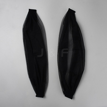 Nylon Bridal Lace Shawls AJEW-WH20018-312D-1