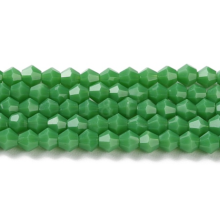 Opaque Solid Color Imitation Jade Glass Beads Strands LS-GLAA-F029-P4mm-08-1