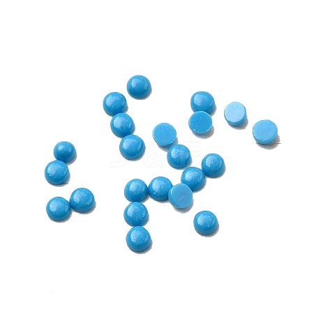 Synthetic Turquoise Cabochons G-C070-02E-1