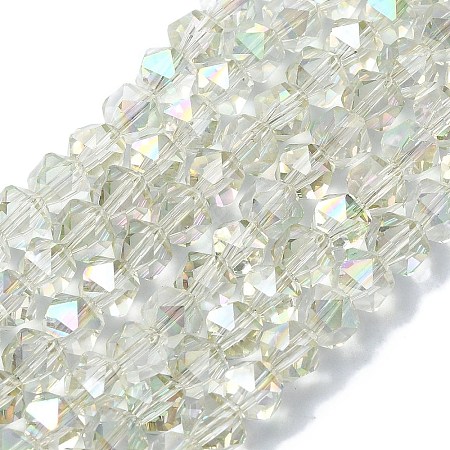 Electroplate Glass Beads EGLA-L018-B-AB02-1