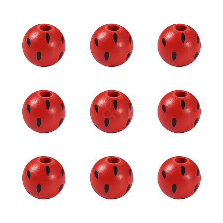 Natural Wooden Beads WOOD-TAC0010-03A-1