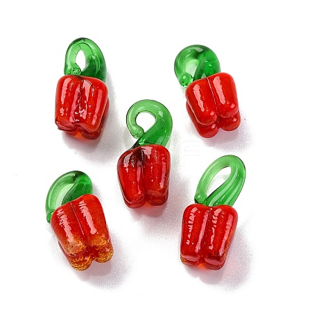 Fruit Food Glass Pendant RESI-U001-03B-1