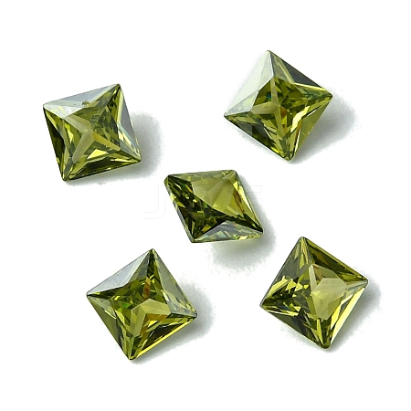 Cubic Zirconia Cabochons ZIRC-P116-01B-09-1