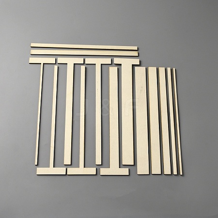 Wood Book Binding Spacer Tools AJEW-WH0332-72-1