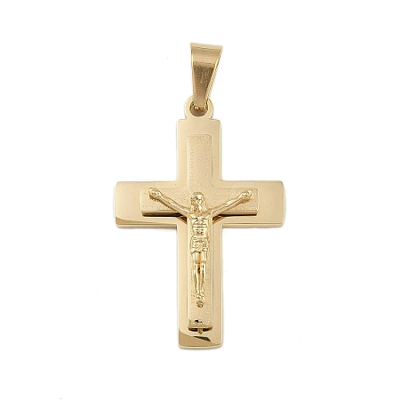 Jesus Theme 304 Stainless Steel Pendants STAS-D387-01C-G-1