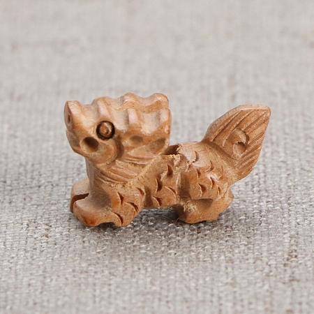 Wood Chinese Zodiac Figurines PW-WGBF21B-05-1