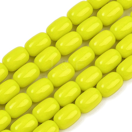 Opaque Glass Beads Strands X-GLAA-Z015-02I-1