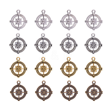 Tibetan Style Alloy Pendants TIBEP-PH0004-97-1