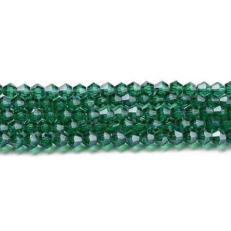 Transparent Electroplate Glass Beads Strands LS-EGLA-A039-T2mm-A10-1