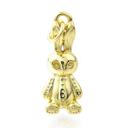 Brass Pendants KK-V007-38G-1