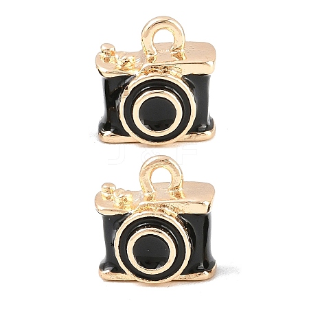 Alloy Enamel Pendants AL-CBA072F-01G-01-1
