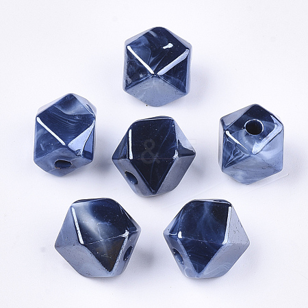 Acrylic Beads X-OACR-S030-03A-1