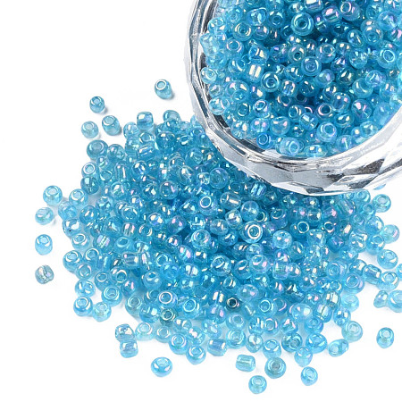 Round Glass Seed Beads SEED-A007-2mm-163-1