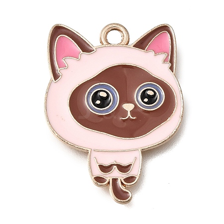 Alloy Enamel Pendants FIND-E047-02KCG-04-1