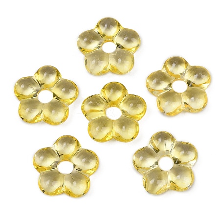 Transparent Glass Beads GLAA-F129-01M-1