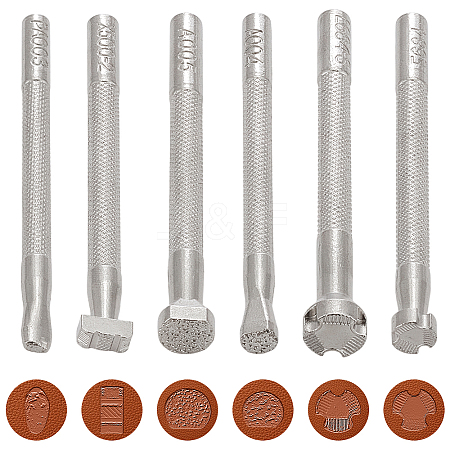 1 Set Alloy Steel Leather Stamping Tools TOOL-UN0001-53-1