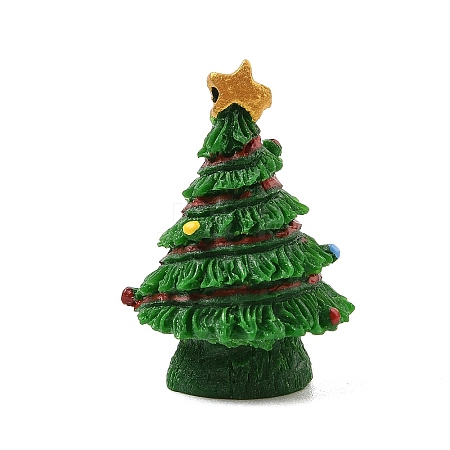 Christmas Resin Figurine Statues DJEW-M018-02A-1