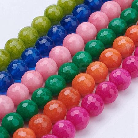 Natural Malaysia Jade Bead Strands G-F488-10mm-1