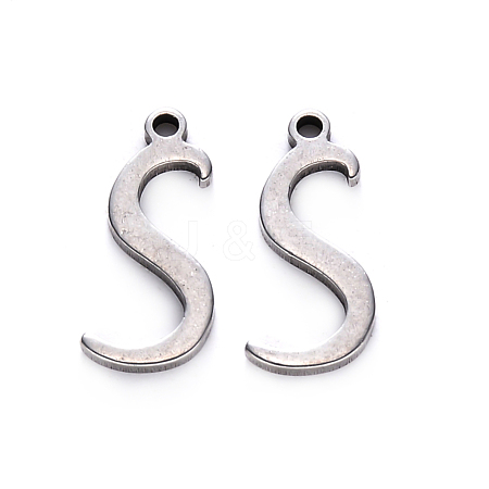 Tarnish Resistant 201 Stainless Steel Charms STAS-R105-S-1