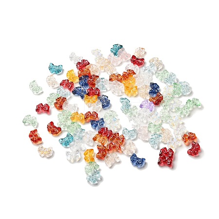Transparent Glass Beads GLAA-O023-17-1