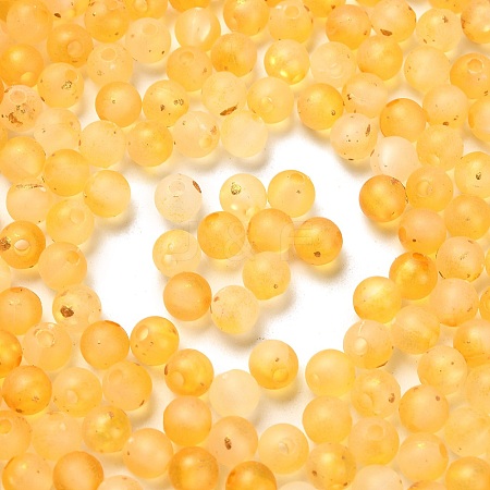 Frosted Transparent Acrylic Beads X1-OACR-F013-12I-1