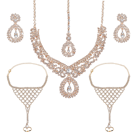 Jewelry Sets for Women SJEW-WR0001-02-1