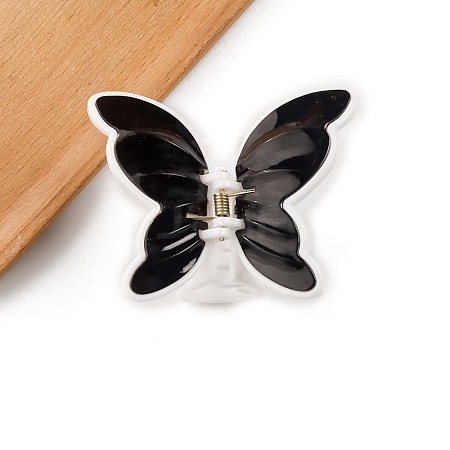 Butterfly PVC Claw Hair Clips PW-WGCB62C-07-1