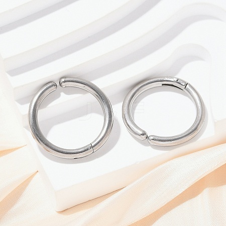 201 Stainless Steel Cuff Earring EJEW-C131-01E-P-1