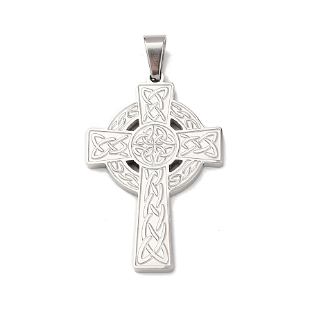 304 Stainless Steel Pendants STAS-P421-11P-1