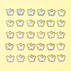 30Pcs Alloy Glass Charms FIND-FS0002-79-8