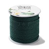 20M Polyester Braided Cord for Jewelry Making OCOR-G015-04A-08-2