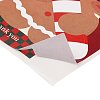 120Pcs Christmas Square Self Adhesive Paper Stickers Roll DIY-M070-07B-3