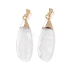 Natural Quartz Crystal Pendants GG-CBA9F30-03G-04-1