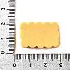 Paw Print Theme Opaque Resin Cabochon CRES-I040-02F-3