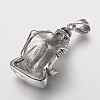 304 Stainless Steel Pendants X-STAS-P137-15AS-3