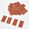 PU Leather Labels DIY-FG0001-32-5